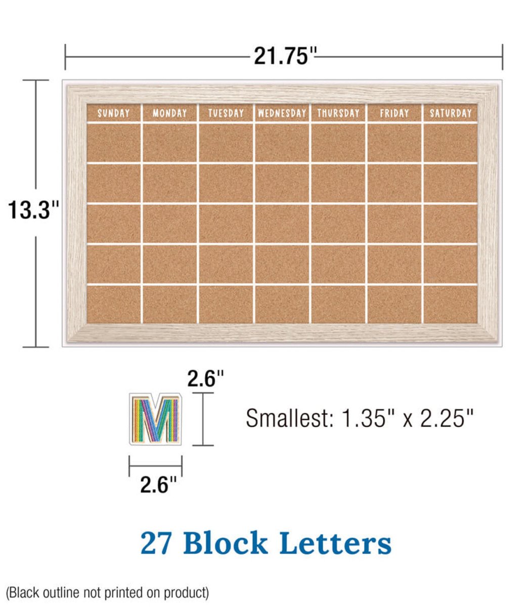 Creatively Inspired Calendar Bulletin Board Set-Bulletin Board Sets-Tools 4 Teaching-Classroom Decor and More
