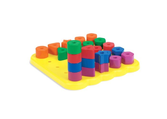 Stacking Shapes Pegboard-Fine Motor-Tools 4 Teaching-Classroom Decor and More