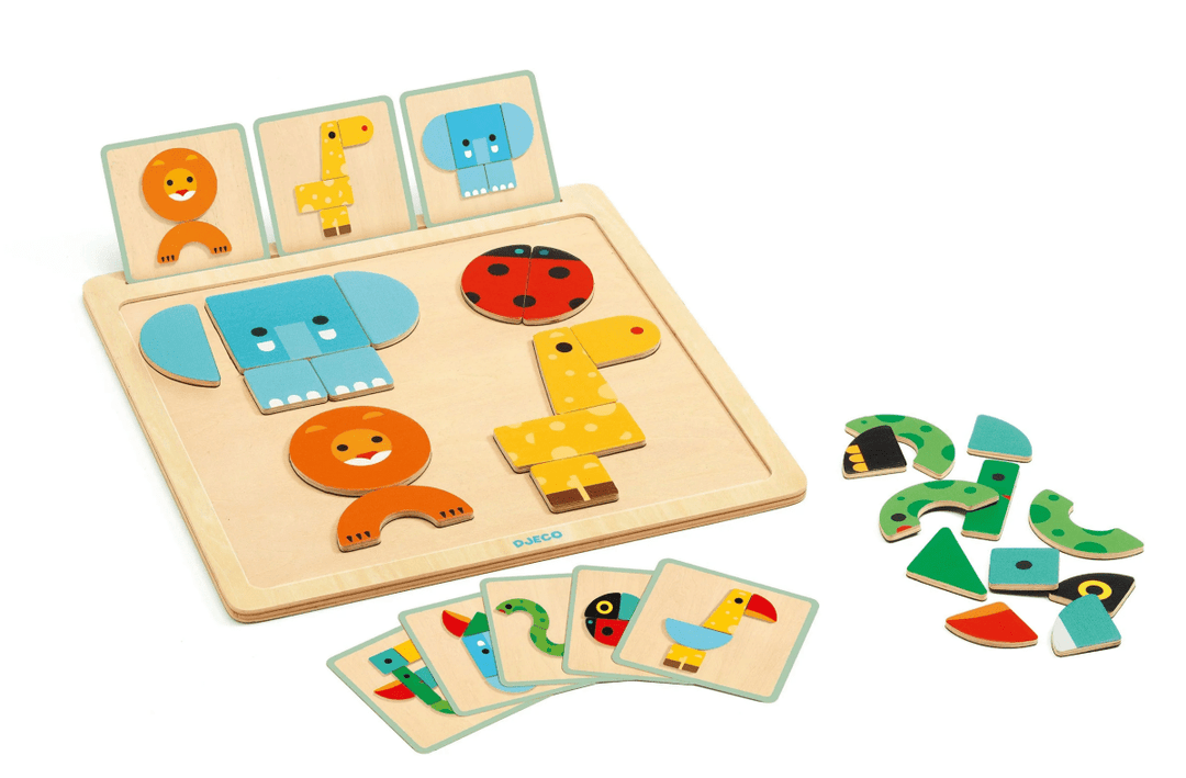 GeoBasic Wooden Puzzle-Puzzles-Tools 4 Teaching-Classroom Decor and More