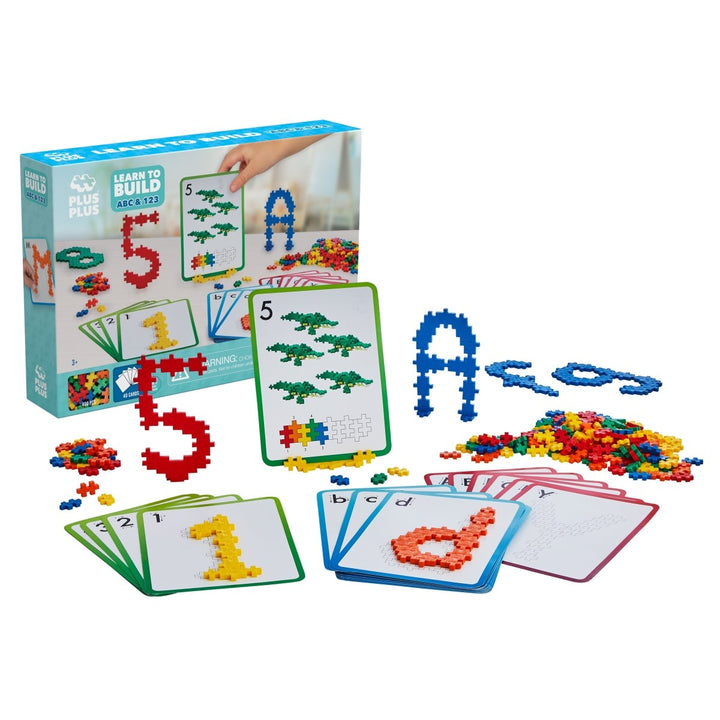 PLUS PLUS® Learn to Build - ABC &amp; 123 - Tools 4 Teaching
