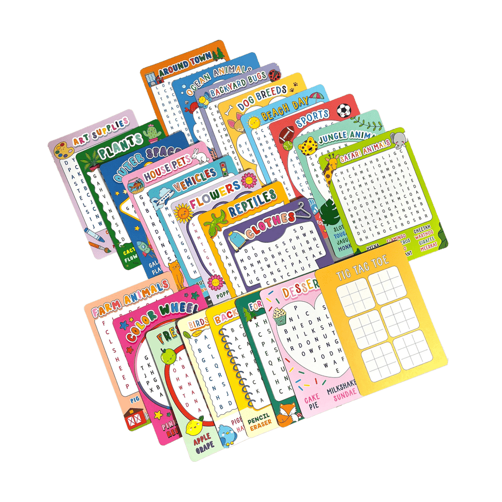 Word Search Activity Cards-Travel-Tools 4 Teaching-Classroom Decor and More