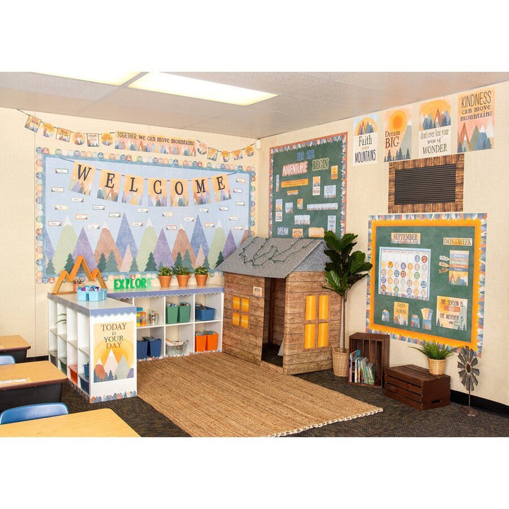 Better Than Paper® Bulletin Board Roll: Moving Mountains-Bulletin Board Paper - Better Than Paper-Tools 4 Teaching-Classroom Decor and More