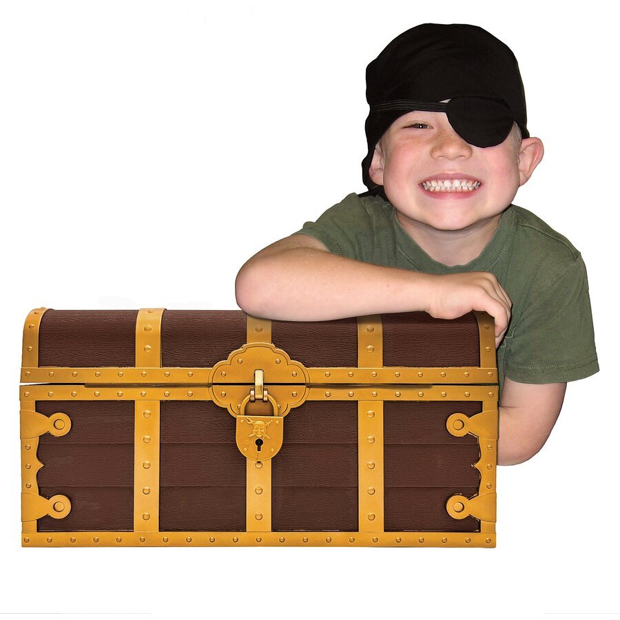 Treasure Chest with Lock and Key-Awards-Tools 4 Teaching-Classroom Decor and More
