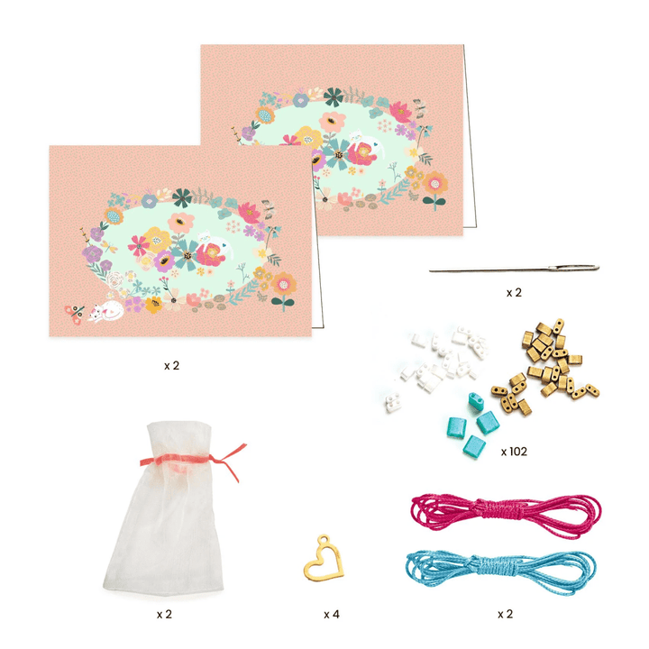 Tila and Flowers Beads & Jewelry-Craft Activity-Tools 4 Teaching-Classroom Decor and More
