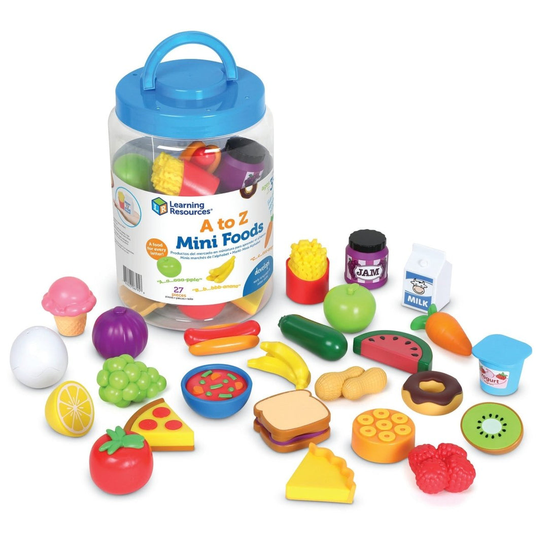 Mini Alphabet Foods-Subjects - Reading - Alphabet-Tools 4 Teaching-Classroom Decor and More