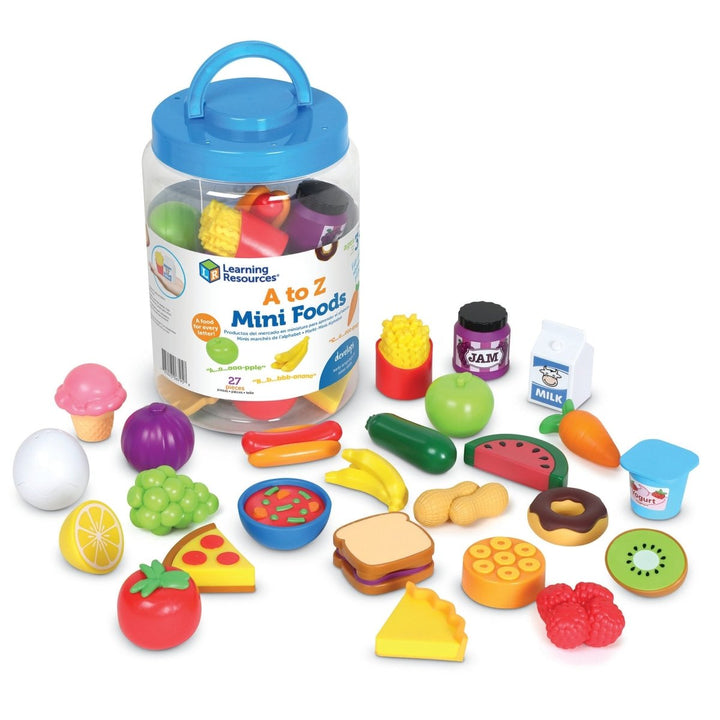 Mini Alphabet Foods-Subjects - Reading - Alphabet-Tools 4 Teaching-Classroom Decor and More