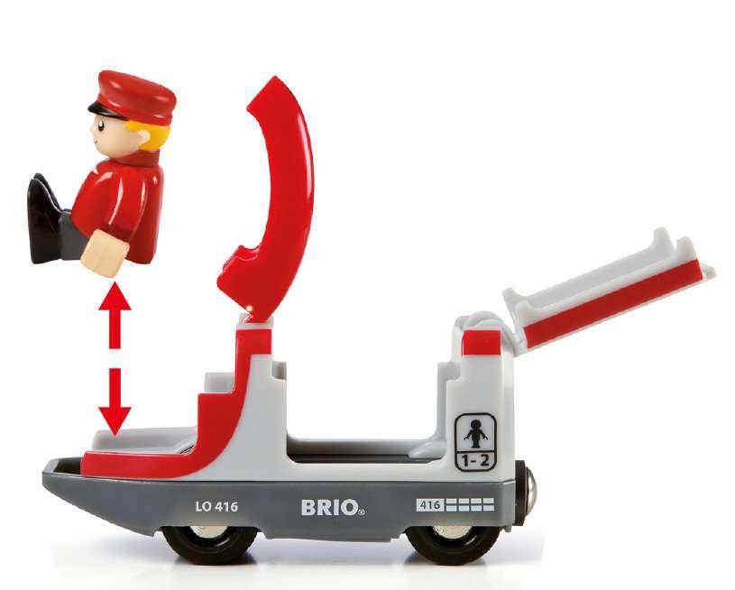 BRIO World - 33773 Railway Starter Set | 26 Piece Toy Train with Accessories and Wooden Tracks for Kids Age 3 and Up-Vehicles & Construction-Tools 4 Teaching-Classroom Decor and More