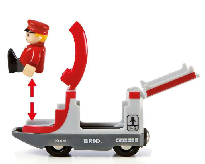BRIO World - 33773 Railway Starter Set | 26 Piece Toy Train with Accessories and Wooden Tracks for Kids Age 3 and Up-Vehicles & Construction-Tools 4 Teaching-Classroom Decor and More