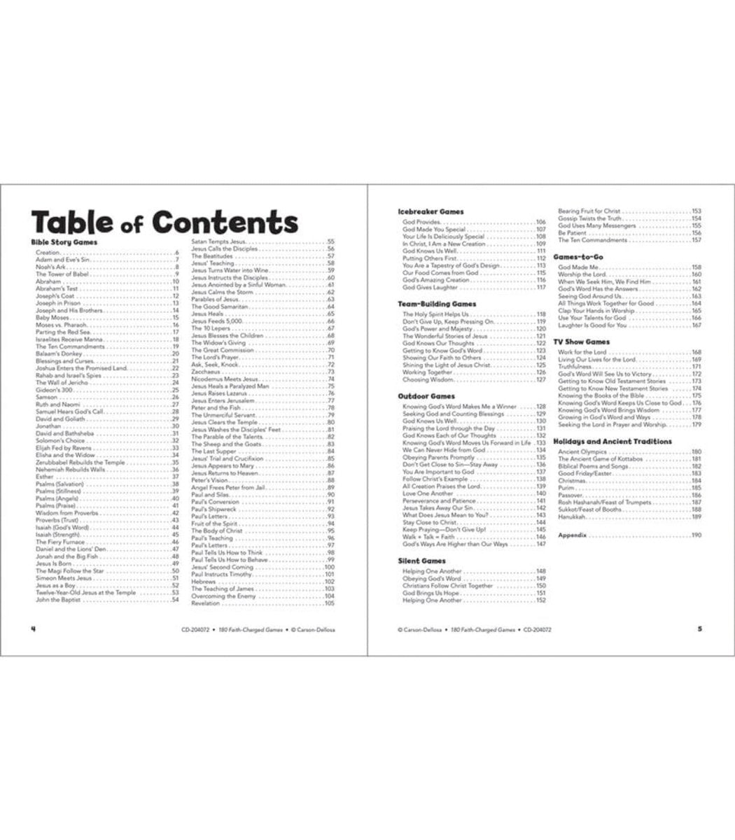 180 Faith - Charged Games for Children’s Ministry Resource Book Grade K - 5 - Tools 4 Teaching