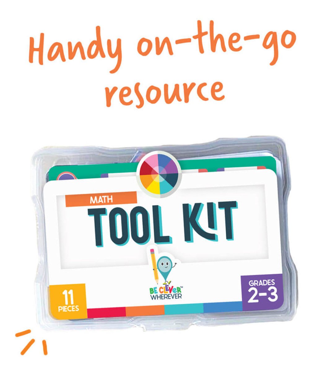 Math Tool Kit Manipulative Grade 2-3 Math 2–3-Math-Tools 4 Teaching-Classroom Decor and More