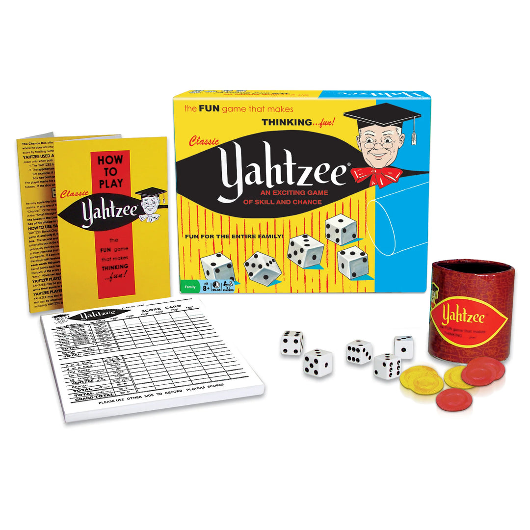 Classic Yahtzee® Game-Games-Tools 4 Teaching-Classroom Decor and More