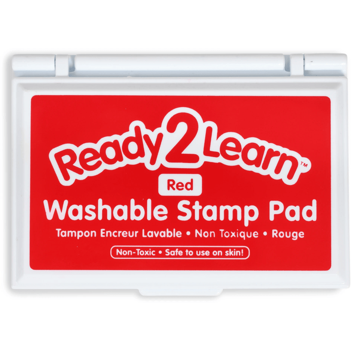 Washable Stamp Pad - Red-Stamps & Stamp Pads-Tools 4 Teaching-Classroom Decor and More