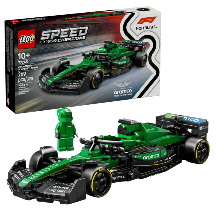 LEGO® Speed Champions Aston Martin Aramco F1® AMR24 Race Car-LEGO-Tools 4 Teaching-Classroom Decor and More