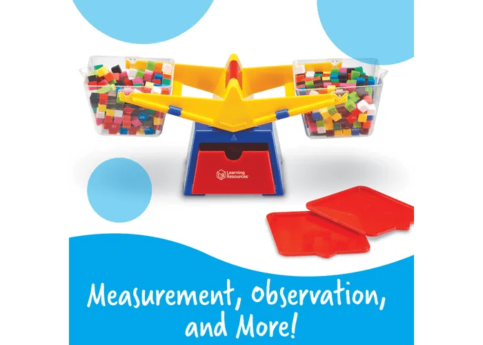 Primary Bucket Balance-Fractions, Geometry & Measurement-Tools 4 Teaching-Classroom Decor and More