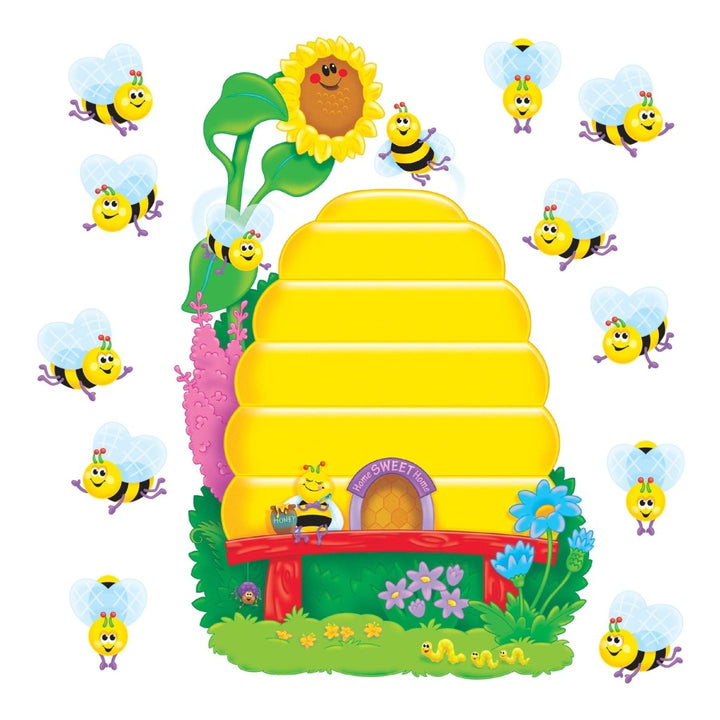 Buzzy Beehive Bulletin Board Set-Bulletin Board Sets-Tools 4 Teaching-Classroom Decor and More