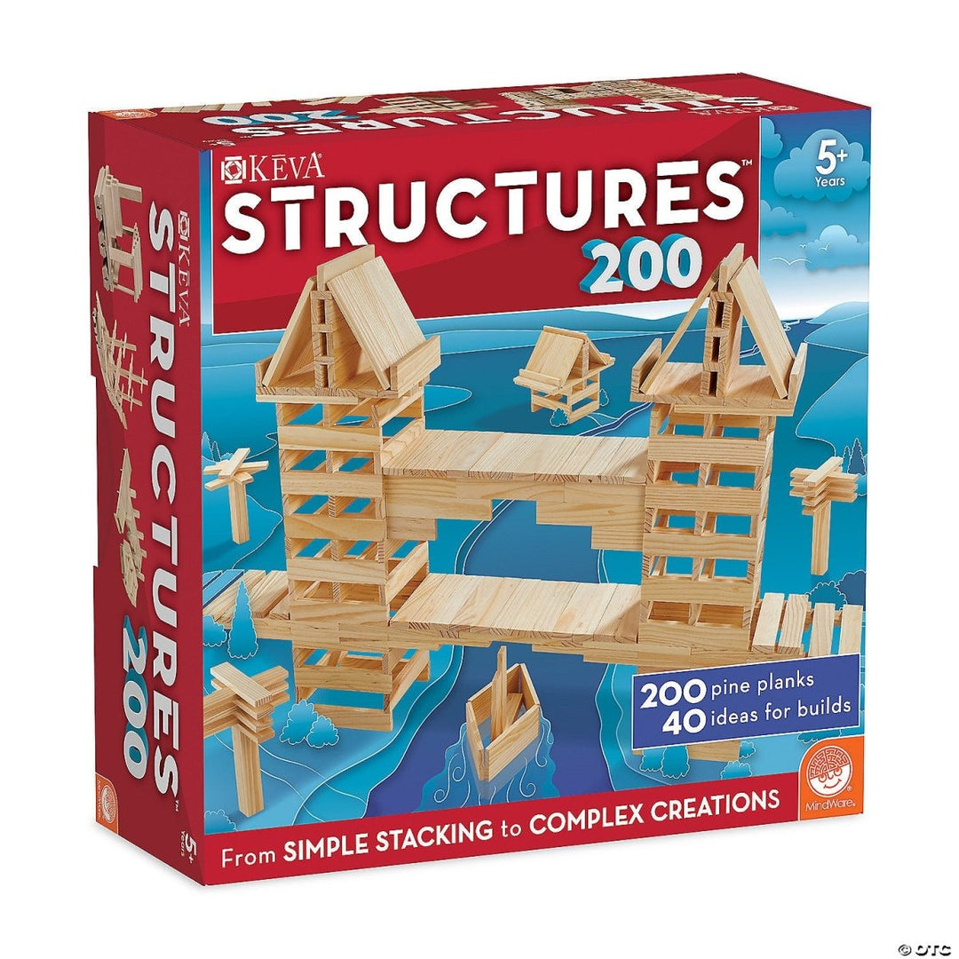 KEVA® Structures 200 Planks-Building-Tools 4 Teaching-Classroom Decor and More
