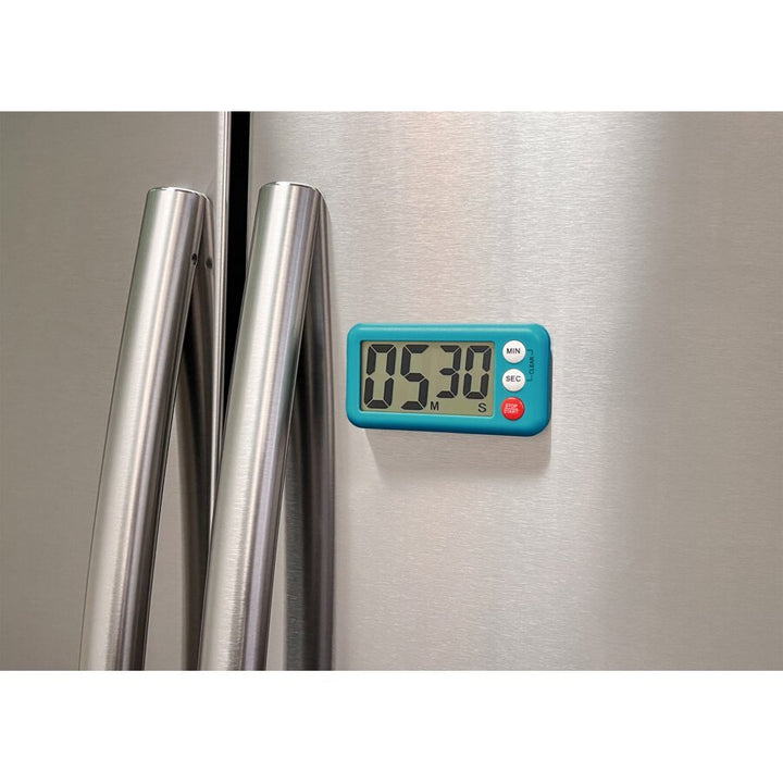 Teal Magnetic Digital Classroom Timer-Classroom Essentials-Tools 4 Teaching-Classroom Decor and More