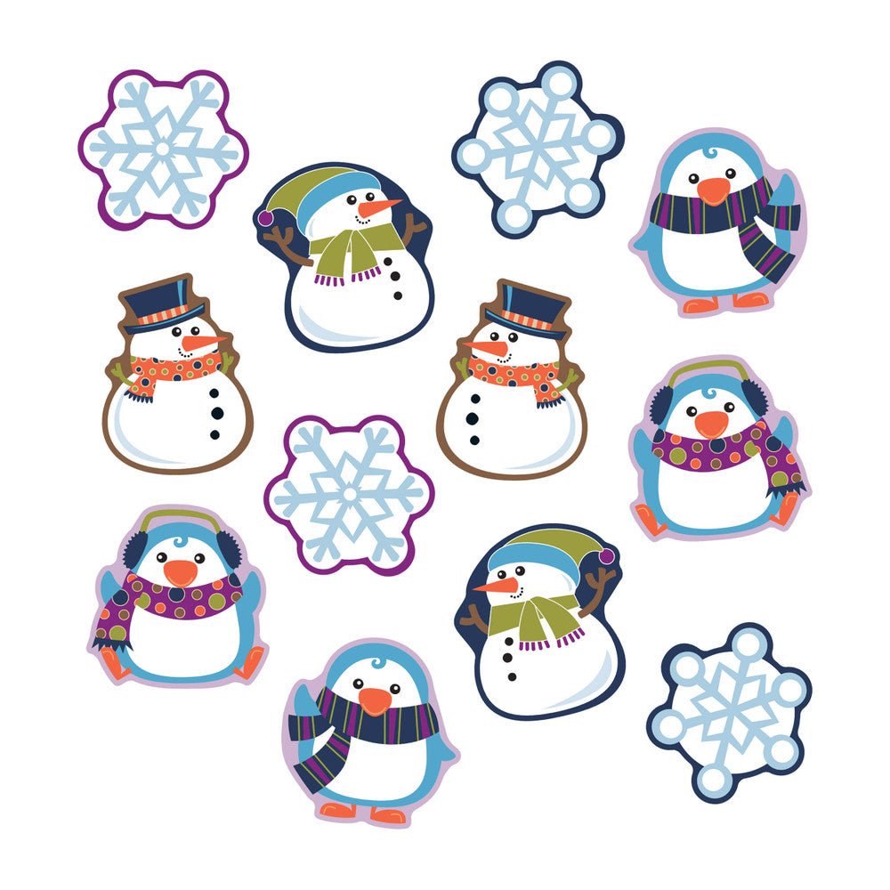 Winter Mix Cutouts-Accents-Tools 4 Teaching-Classroom Decor and More