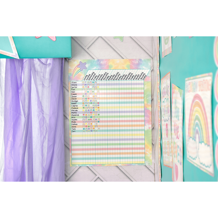 Pastel Pop Rainbows Mini Stickers-Stickers-Tools 4 Teaching-Classroom Decor and More