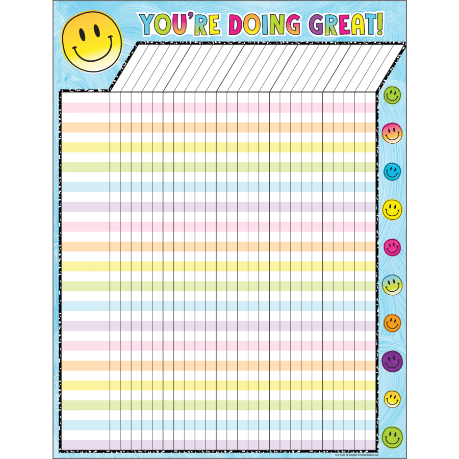 Brights 4Ever Incentive Chart-Charts-Tools 4 Teaching-Classroom Decor and More