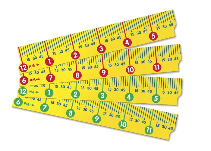 Magnetic Elapsed Time Set-Time & Money-Tools 4 Teaching-Classroom Decor and More