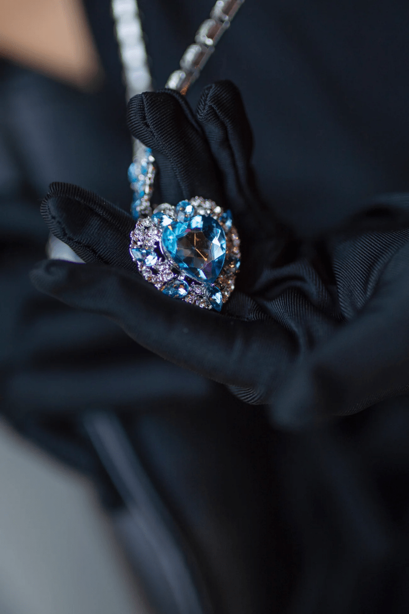 The Marilyn, Blue/Silver 4 Piece Set-Dress Up & Jewelry-Tools 4 Teaching-Classroom Decor and More