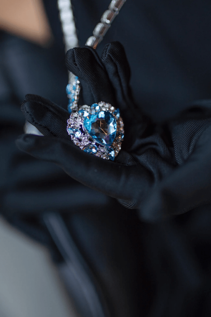 The Marilyn, Blue/Silver 4 Piece Set-Dress Up & Jewelry-Tools 4 Teaching-Classroom Decor and More