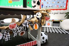 Farm Friends Farm Faces 3 Inch Designer Cut-Outs-Accents-Tools 4 Teaching-Classroom Decor and More