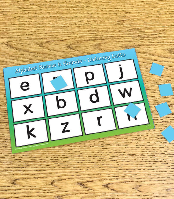 *Alphabet Names & Sounds Board Game Grade PK-1-Subjects - Reading - Alphabet-Tools 4 Teaching-Classroom Decor and More