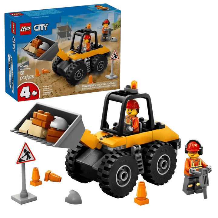 LEGO® City Yellow Construction Wheel Loader-LEGO-Tools 4 Teaching-Classroom Decor and More