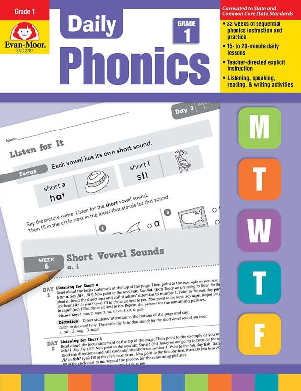 Daily Phonics-Subjects - Reading - Reading Books-Tools 4 Teaching-Classroom Decor and More