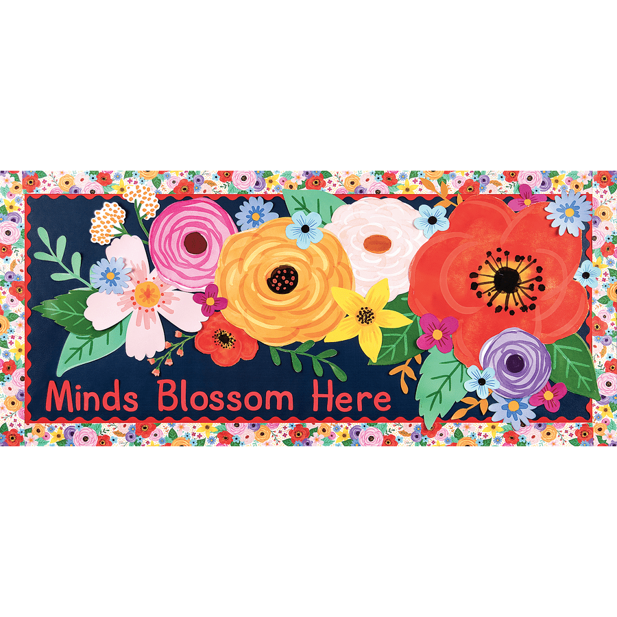 Wildflowers Bulletin Board-Bulletin Board Sets-Tools 4 Teaching-Classroom Decor and More