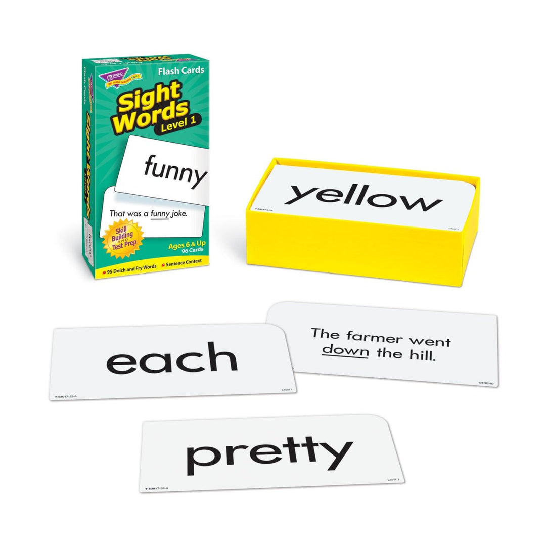 Sight Words – Level 1 Skill Drill Flash Cards-Flashcards-Tools 4 Teaching-Classroom Decor and More