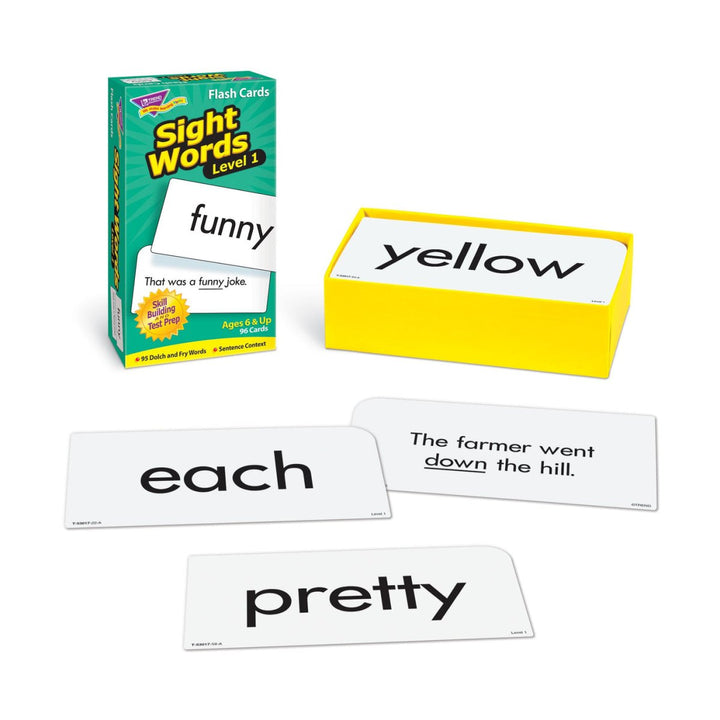 Sight Words – Level 1 Skill Drill Flash Cards-Flashcards-Tools 4 Teaching-Classroom Decor and More