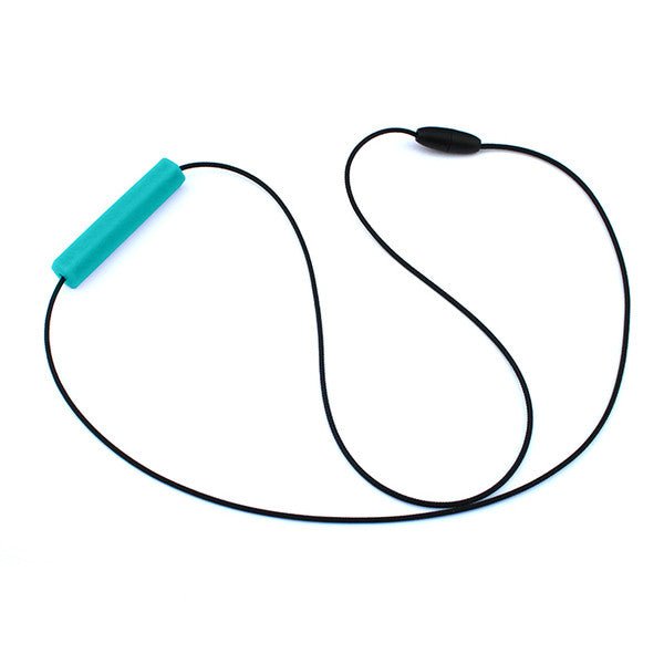 Ark's Krypto-Bite® Chewable Tube Necklace - Red, Standard-Sensory Play-Tools 4 Teaching-Classroom Decor and More