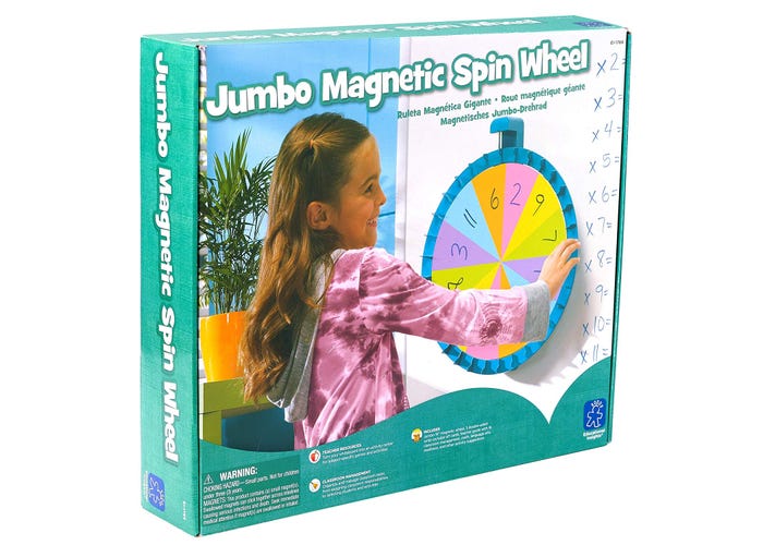 Jumbo Magnetic Spinner-Classroom Essentials-Tools 4 Teaching-Classroom Decor and More