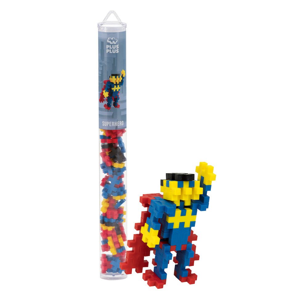PLUS PLUS® Tube - 70 PC - Superhero-Plus Plus-Tools 4 Teaching-Classroom Decor and More