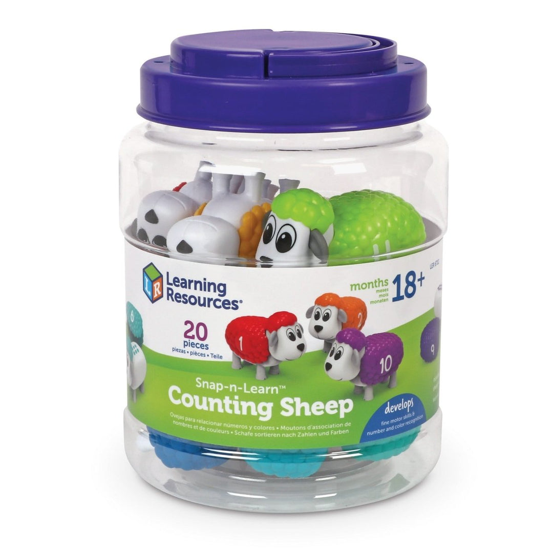 Snap-n-Learn™ Counting Sheep-Numbers, Counting & Sorting-Tools 4 Teaching-Classroom Decor and More