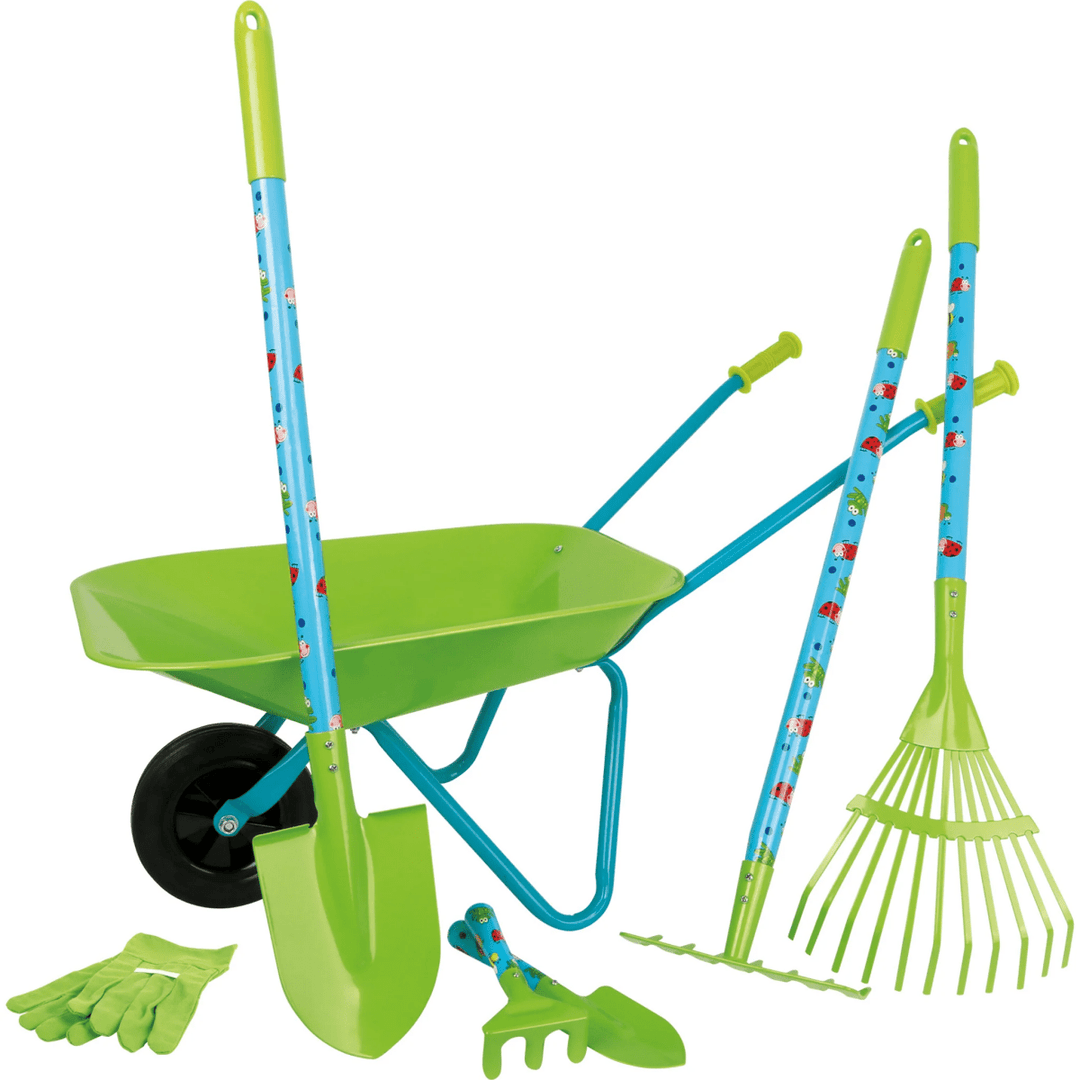 *Gardening Toolset with Wheelbarrow-Active Play-Tools 4 Teaching-Classroom Decor and More
