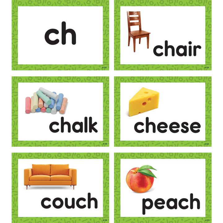 Consonant Blends and Digraphs Pocket Chart Cards-Subjects - Reading-Tools 4 Teaching-Classroom Decor and More