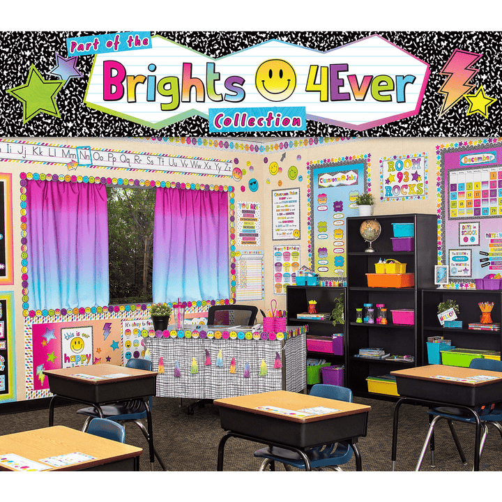 Brights 4Ever Name Tags/Labels - Multi Pack-Nameplates &amp; Name Tags-Tools 4 Teaching-Classroom Decor and More