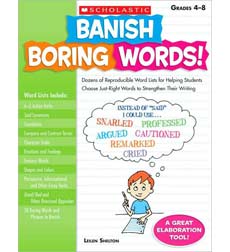 *Banish Boring Words!-ELA Books-Tools 4 Teaching-Classroom Decor and More