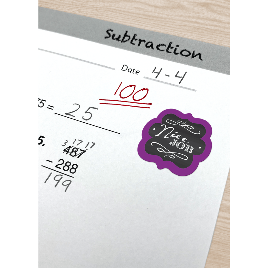 Chalkboard Brights Stickers-Stickers-Tools 4 Teaching-Classroom Decor and More