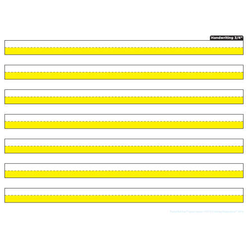 Yellow Highlighted Postermat-Dry Erase-Tools 4 Teaching-Classroom Decor and More