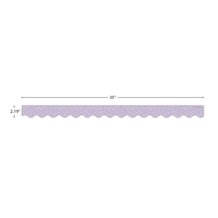 Composition Purple Scalloped Border Trim-Borders-Tools 4 Teaching-Classroom Decor and More