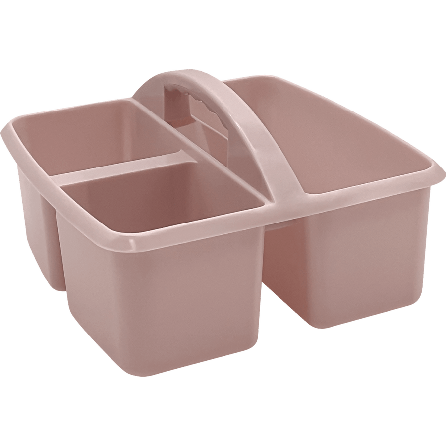Plastic Storage Caddy: Light Mauve-Organization-Tools 4 Teaching-Classroom Decor and More