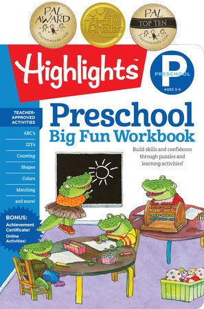 Highlights Big Fun Activity Workbooks: Preschool Big Fun Workbook-Subjects - Books - Across the Curriculum Books-Tools 4 Teaching-Classroom Decor and More