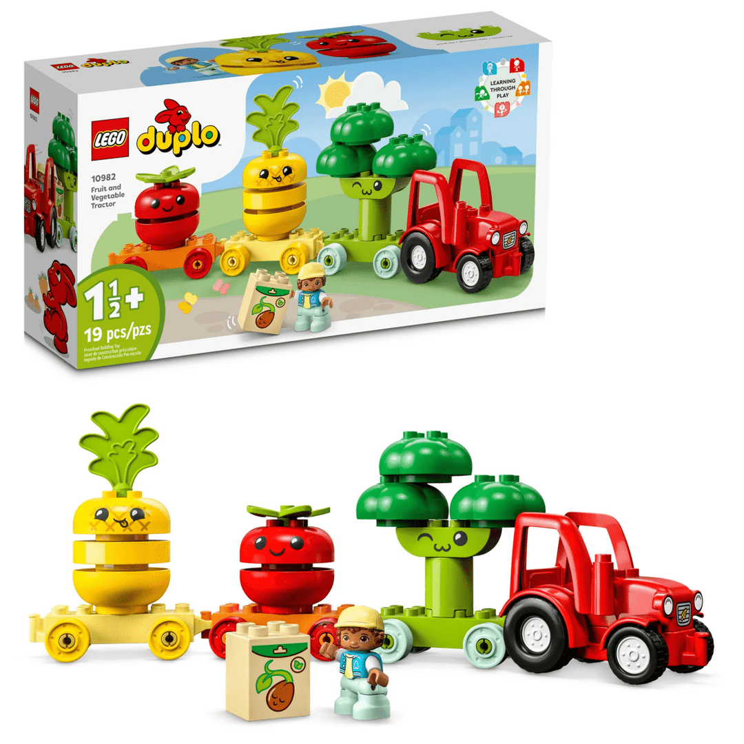 LEGO® DUPLO® My First Fruit and Vegetable Tractor-LEGO-Tools 4 Teaching-Classroom Decor and More