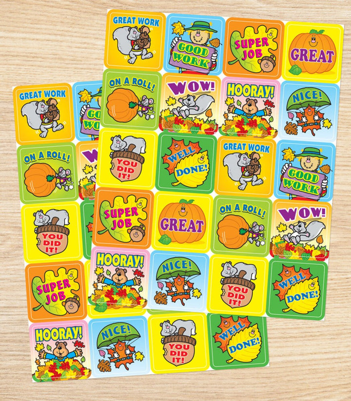 Fall Fun Motivational Stickers - Tools 4 Teaching