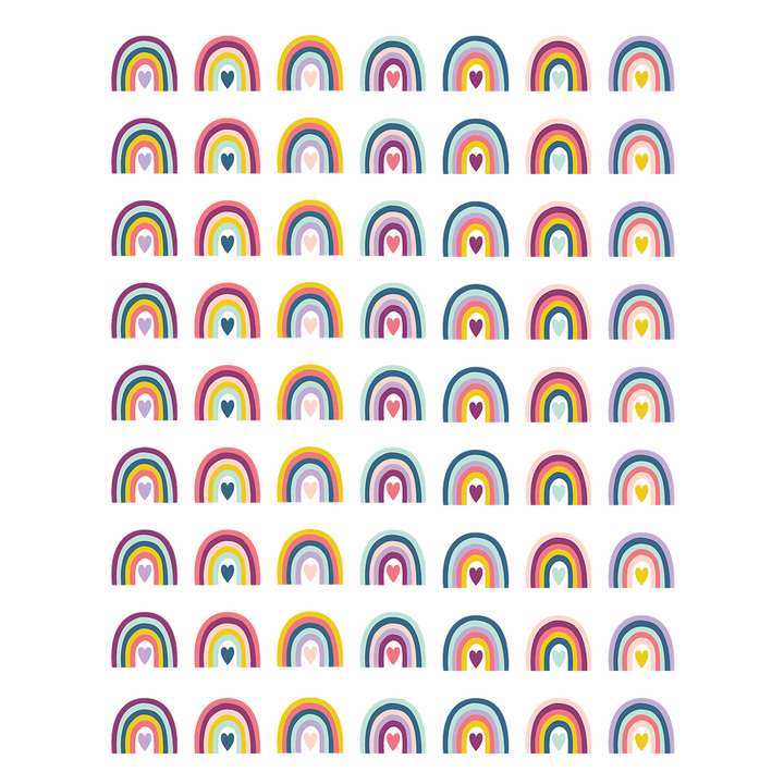Oh Happy Day Rainbow Mini Stickers-Stickers-Tools 4 Teaching-Classroom Decor and More